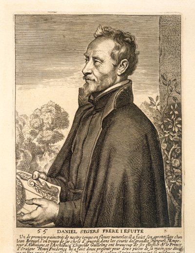 Ritratto di Daniel Seghers da Flemish School